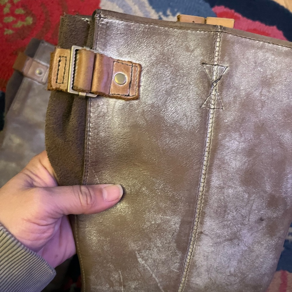 Sorel Slimpack Riding Boots in Tusk - Picture 4 of 10